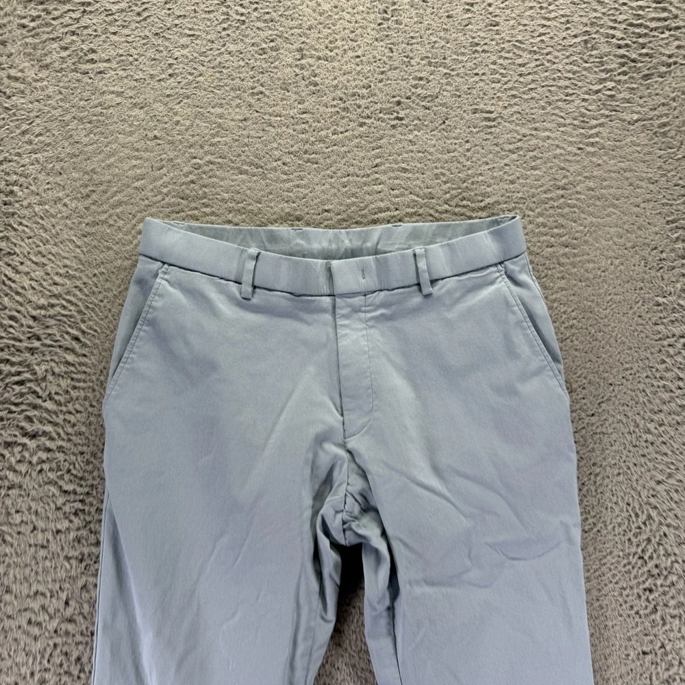 Tommy Hilfiger Pant Mens 32x29 Blue Rayon Chino Straight Business Career Stretch